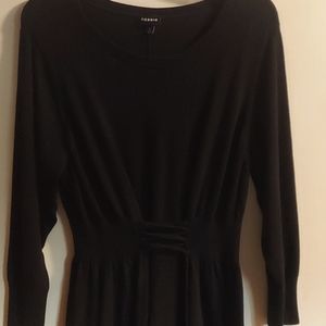 Torrid Black Sweater Dress size 2